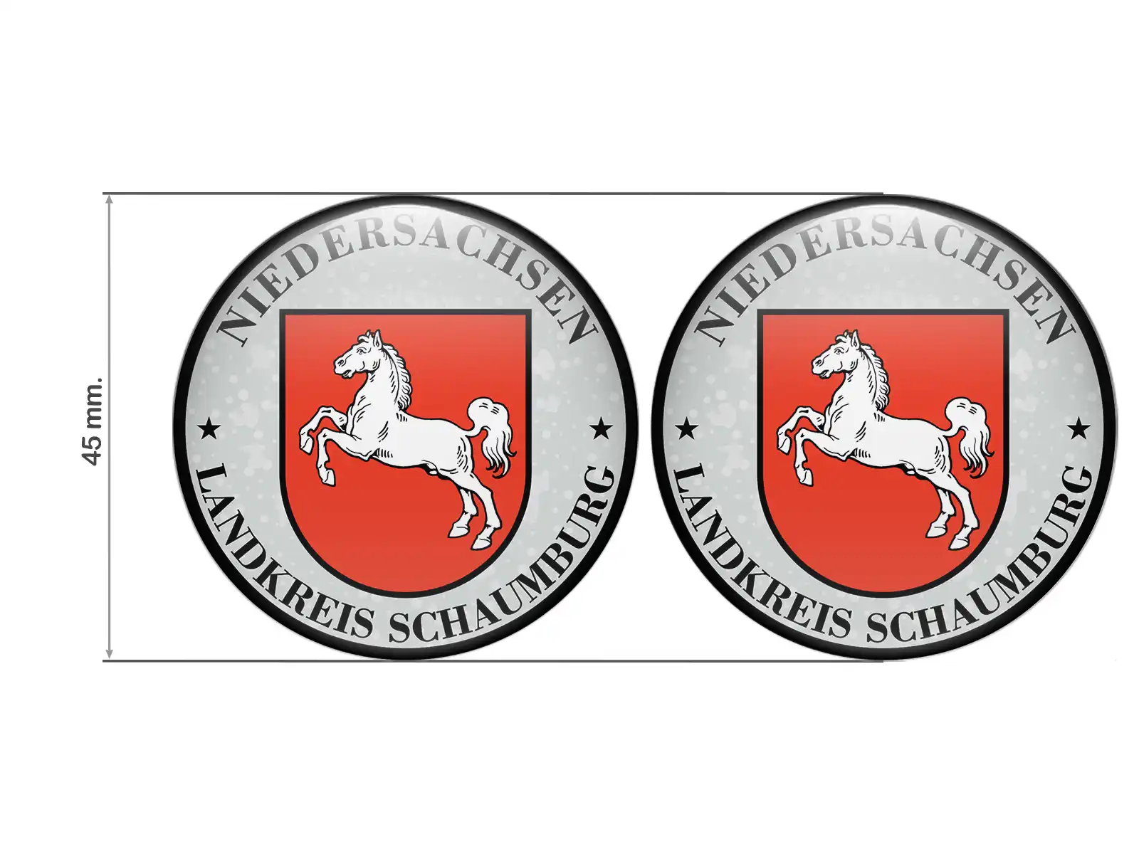 Aufkleber TÜV Schaumburg Nummernschild plakette